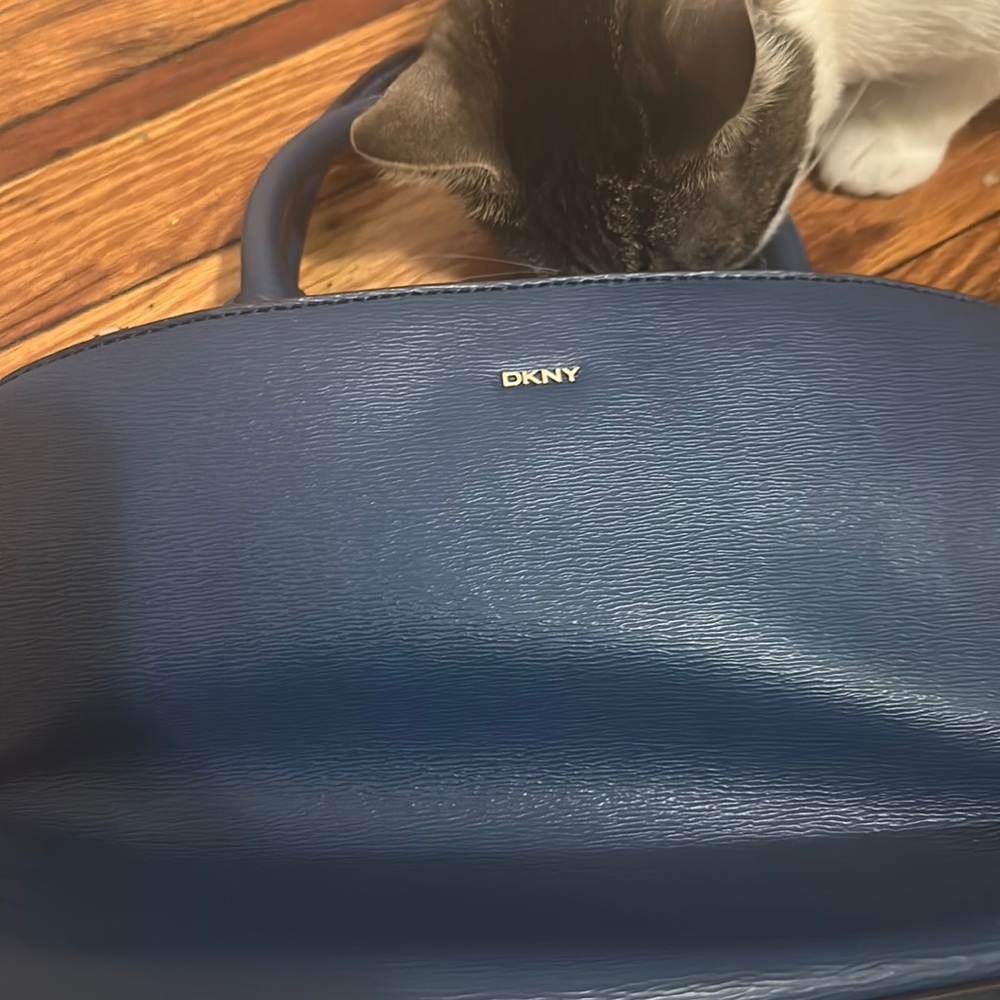 Vintage DKNY blue bag